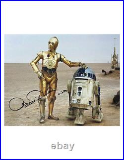 10x8 Star Wars C3PO Print Signed by Anthony Daniels 100% Authentic With COA
