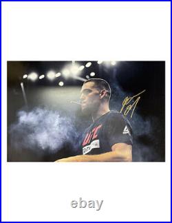 17x11 UFC Print Signed By Nate Diaz 100% Authentic With COA