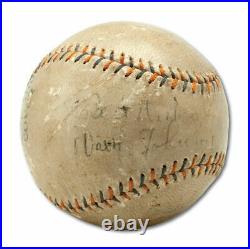 1920's Walter Johnson Single Signed Autographed Baseball With PSA DNA COA