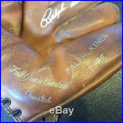 1950's Ralph Kiner Signed Autographed Game Model Baseball Glove With JSA COA