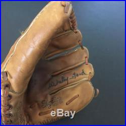 1960's Whitey Ford Signed Autographed Game Model Baseball Glove With JSA COA