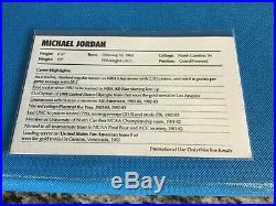 1985 Nike Basketball Michael Jordan Jumpman AUTOGRAPHED PROMO! With COA. RARE