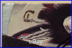 1992 Traks Dale Earnhardt/Richard Petty Race Autograph Series Card #A1 with COA