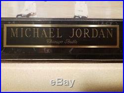 1996 Michael Jordan autographed photo 8x10 plaque with COA