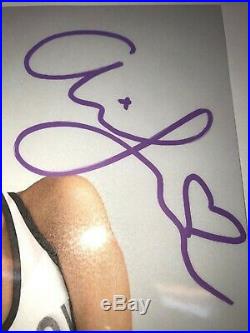 (2) ARIANA GRANDE Authentic Hand Signed Autographs 7x11 photos with COA