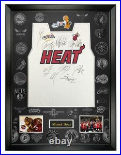 2006 Dwyane Wade Miami Heat squad hand signed autograph jersey with coa