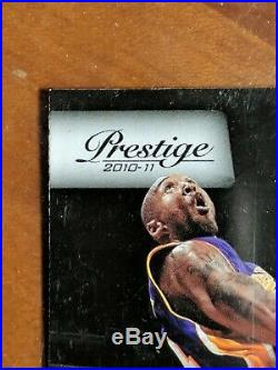 2010-11 Panini Prestige KOBE BRYANT #49 Lakers Autograph With Coa Sticker