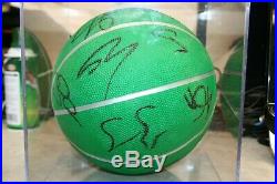 2010-2011 Boston Celtics Team Basketball Autographed With COA