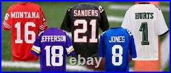 3 College or NFL Autographed Jersey Box Mystery with COA