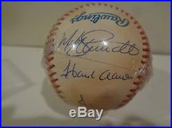500 Home Run Club Autographed Baseball with COA