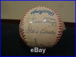500 Home Run Club Autographed Baseball with COA