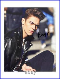 8x10 After Print Signed by Hero Fiennes Tiffin With Monopoly Events COA