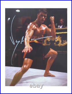 8x10 Bloodsport Print Signed by Jean Claude Van Damme 100% Authentic with COA