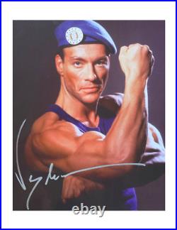 8x10 StreetFighter Print Signed by Jean Claude Van Damme 100% Authentic with COA