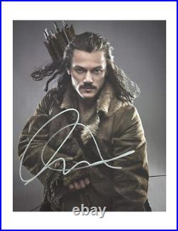 8x10 The Hobbit Print Signed by Luke Evans 100% Authentic with COA