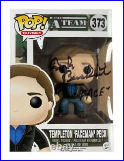 A-Team Faceman Funko Pop Signed by Dirk Benedict 100% Authentic With COA