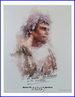 A2 I, Claudius Canvas Signed by Brian Blessed 100% Authentic With COA