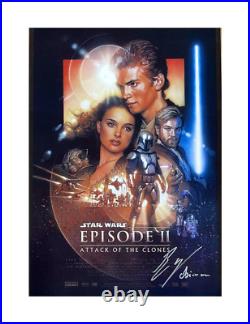 A3 Star Wars Print Signed by Ewan McGregor Obi Wan AUTHENTIC WITH COA