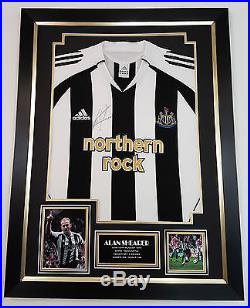 ALAN SHEARER of Newcastle Signed Shirt Autographed Jersey with COA