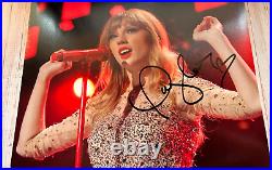 AMAZING TAYLOR SWIFT Hand Signed 8x10 REAL Authentic Autograph with COA