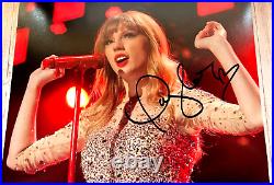 AMAZING TAYLOR SWIFT Hand Signed 8x10 REAL Authentic Autograph with COA