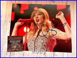 AMAZING TAYLOR SWIFT Hand Signed 8x10 REAL Authentic Autograph with COA