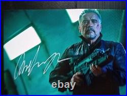 ARNOLD SCHARZENEGGER GENUINE signed 12 X 8 Photo with COA FABULOUS ITEM