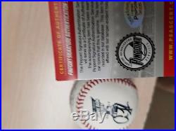 Aaron Judge Autographed 2017 Home Run Derby MLB Baseball with COA incl hologram