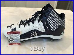 Aaron Judge NY Yankees Autographed Signed Under Armor Cleat Size 16 with COA