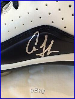Aaron Judge NY Yankees Autographed Signed Under Armor Cleat Size 16 with COA