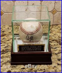 Aaron Judge Yankees Autographed Batting Practice MLB Baseball with COA