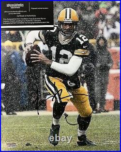 Aaron Rodgers QB Green Bay Packers Signed Autographed 8x10 Photo with COA
