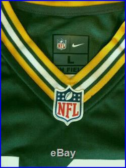 Aaron Rodgers autographed Green Bay Packers Replica Game jersey with Steiner COA