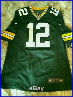 Aaron Rodgers autographed Green Bay Packers Replica Game jersey with Steiner COA