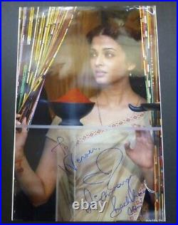 Aishwarya Rai Signed Photograph (Dedicated) With AFTAL Dealer COA Bollywood