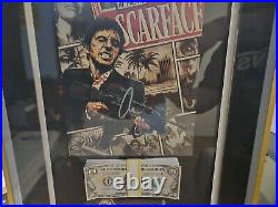 Al Pacino Autographed Scarface Custom Framed Shadow Box With COA