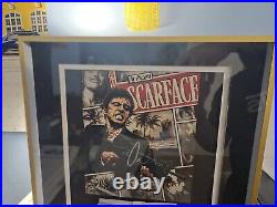 Al Pacino Autographed Scarface Custom Framed Shadow Box With COA