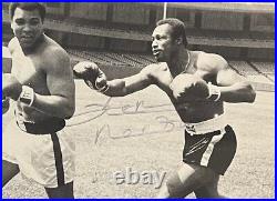 Ali And Norton Former World Heavyweight Boxing Champions Hand Signed Photo & COA