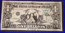 Alice Cooper One Billion Signed Poster with Photo Proof COA