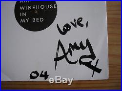 Amy Winehouse In My Bed 12 Vinyl Single 2002 Signed And Dated With Coa