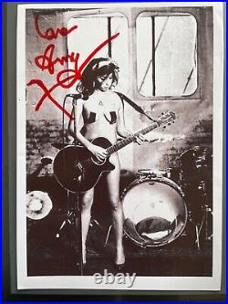 Amy Winehouse Sexy Autographed Photo With Coa Fully Documented