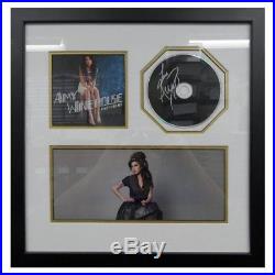 Amy Winehouse Signed Back To Black CD In Stunning Frame With COA