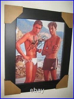 Andrew Ridgeley With George Michael Wham Hand Signed Photo (8x10) Framed + CoA