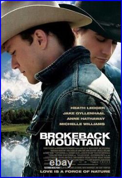 Ang Lee Brokeback Mountain with COA Hand Signed Framed Print New