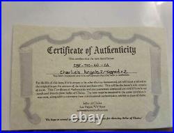 Angelina Jolie & Colin Farell Autograph With COA Alexander 2004 Movie