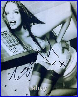 Angelina Jolie Signed Autographed Black and White 8x10in Photo with COA