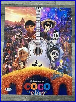 Anthony Gonzalez, Disney Pixar's CoCo Signed 11x14 With Beckett COA