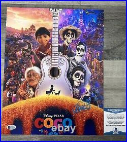 Anthony Gonzalez, Disney Pixar's CoCo Signed 11x14 With Beckett COA