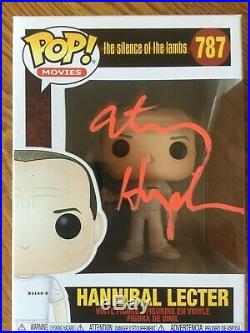 Anthony Hopkins Hannibal Lecter Signed Funko Pop With Coa