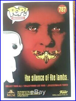Anthony Hopkins Hannibal Lecter Signed Funko Pop With Coa